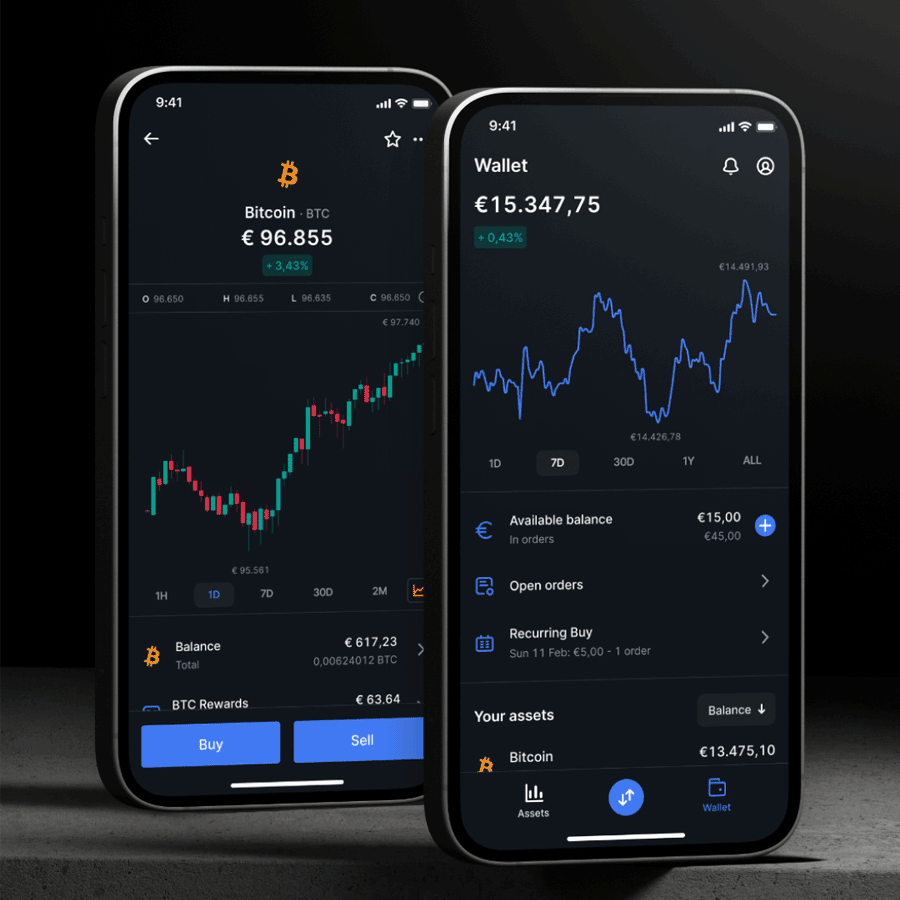 Bitvavo app Bitvavo app