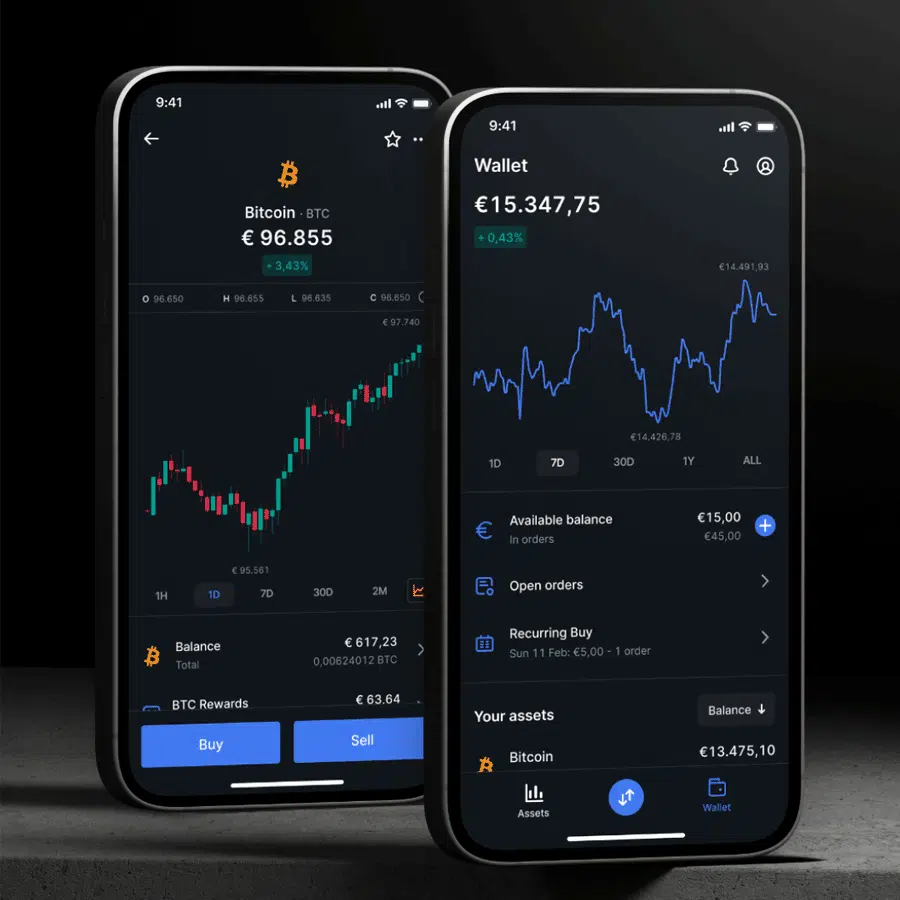 Bitvavo app Bitvavo app