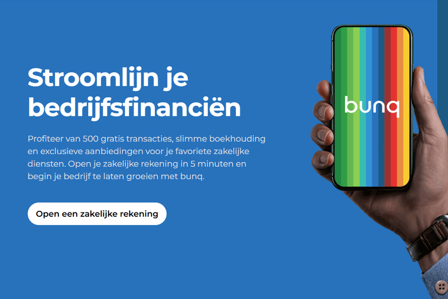 Bunq voor MKB-bedrijven Bunq voor MKB-bedrijven