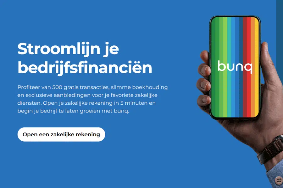Bunq voor MKB-bedrijven Bunq voor MKB-bedrijven