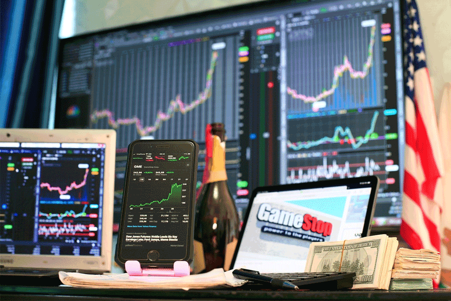 Gamestop short squeeze - eerste succesvolle meme-aandeel Gamestop short squeeze - eerste succesvolle meme-aandeel