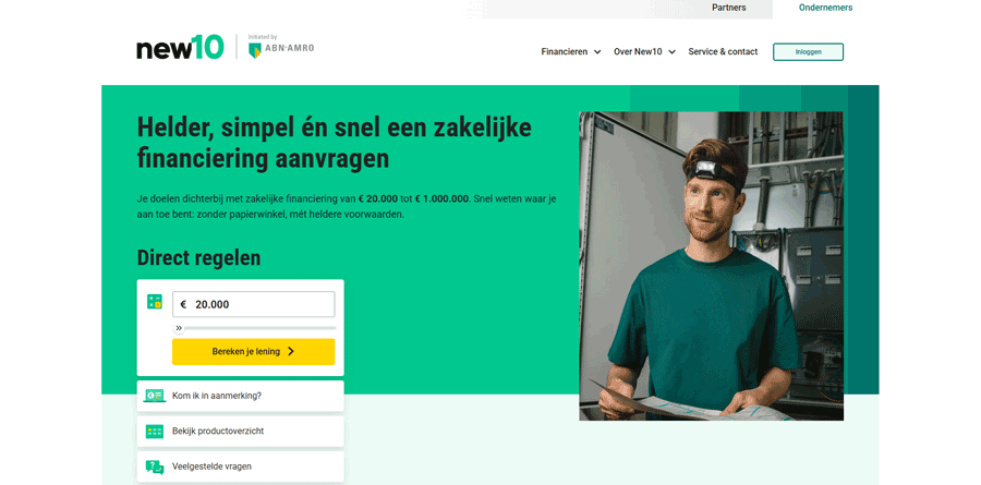 New10 - het aanvraagproces stap voor stap