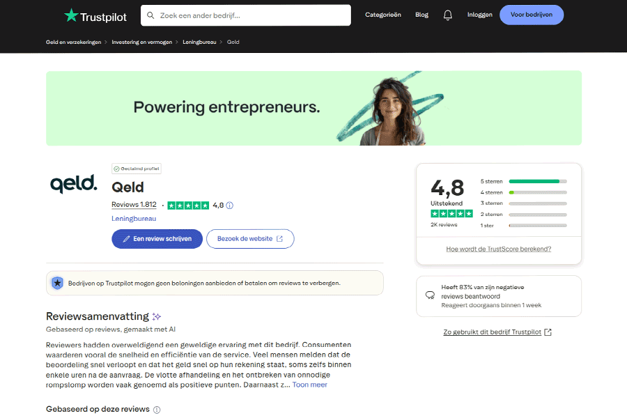 Qeld ervaringen: wat zeggen echte ondernemers? Qeld ervaringen: wat zeggen echte ondernemers?