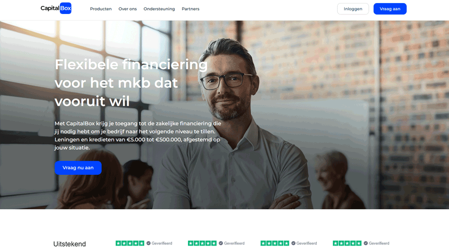 CapitalBox - flexibel geld lenen tot €500.000 CapitalBox - flexibel geld lenen tot €500.000