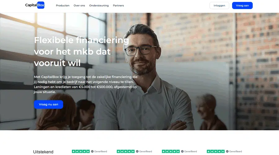 CapitalBox - flexibel geld lenen tot €500.000 CapitalBox - flexibel geld lenen tot €500.000