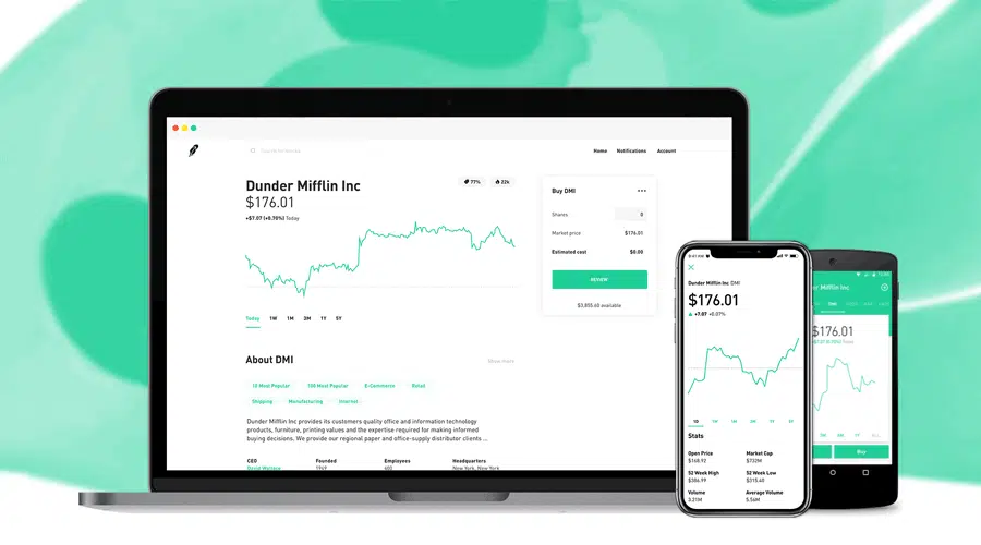 De Robinhood-ervaring: app en desktop De Robinhood-ervaring: app en desktop